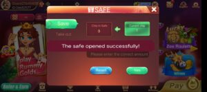 Safe Button Program In Golds Rummy Apk
