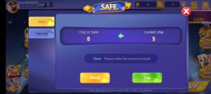 Safe Button Program In Lucky 3 Patti Application